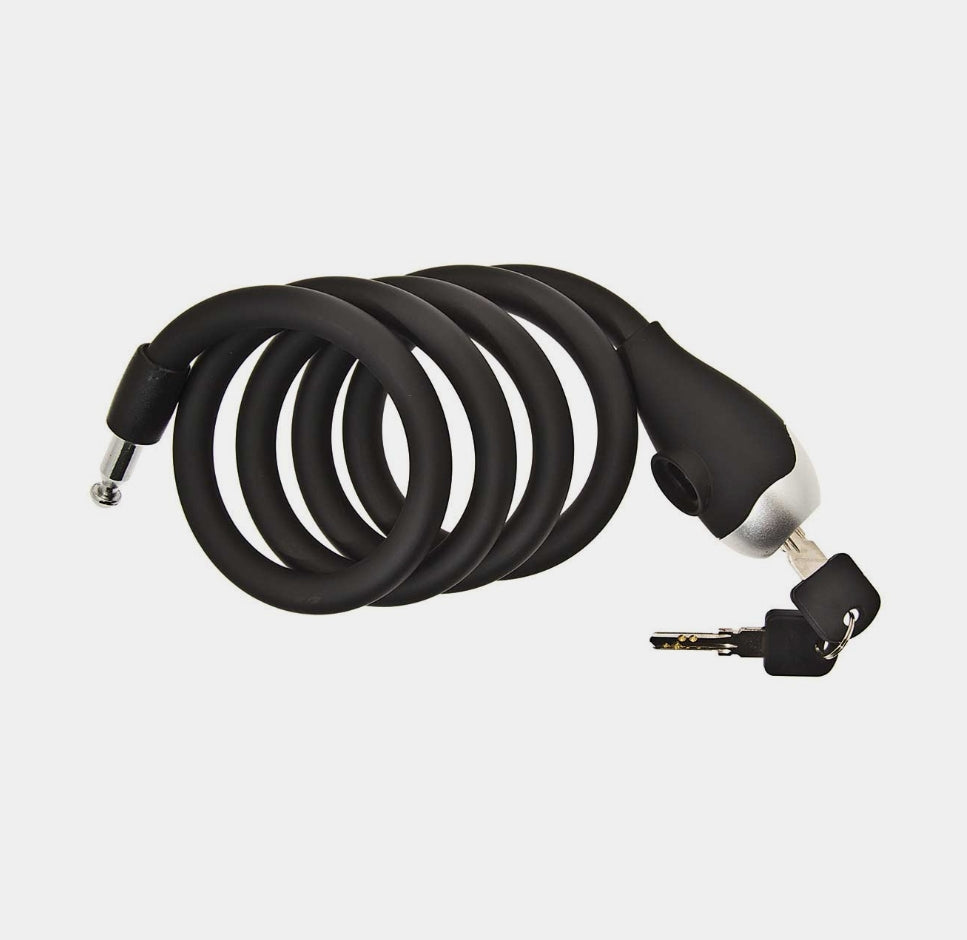 LUCCHETTO BRN A SPIRALE SILICONE NERO
LU13N